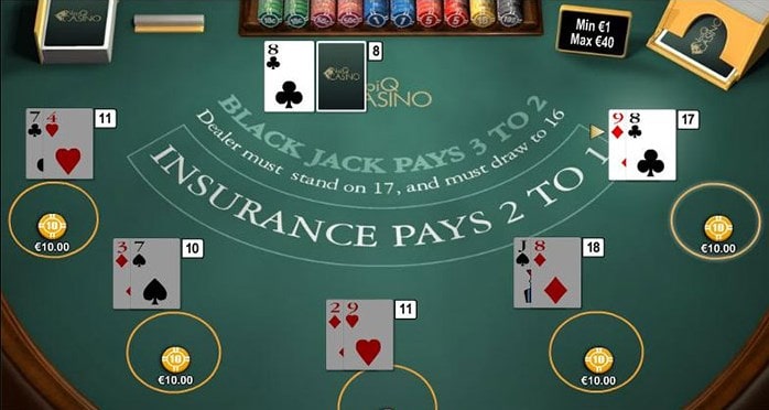 Online Casinos for playing Blackjack